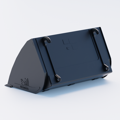 JCB Q-Fit 60" Telehandler Hotbox Bucket back, bolt-on blade