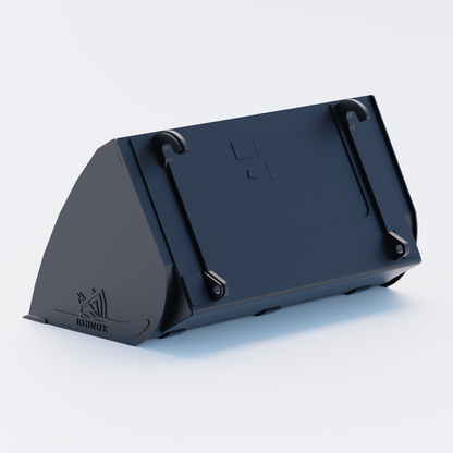JCB Q-Fit 60" Telehandler Hotbox Bucket back, no blade