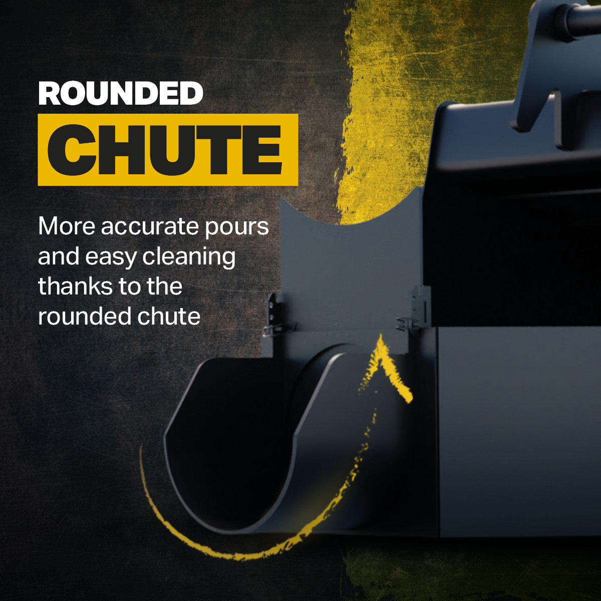 S45 Tilt Rotator Concrete Pouring Bucket, Product Infographic 1