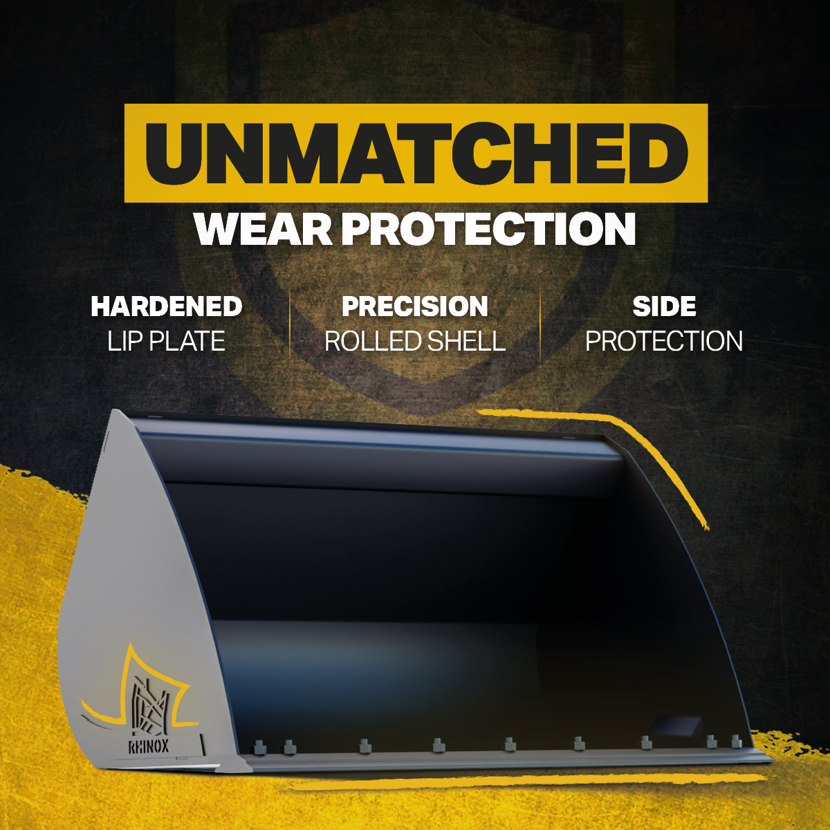 JCB Q-Fit Telehandler Bucket / Loadall Bucket - 90" wide / 1 cubic metre capacity product infographic 1