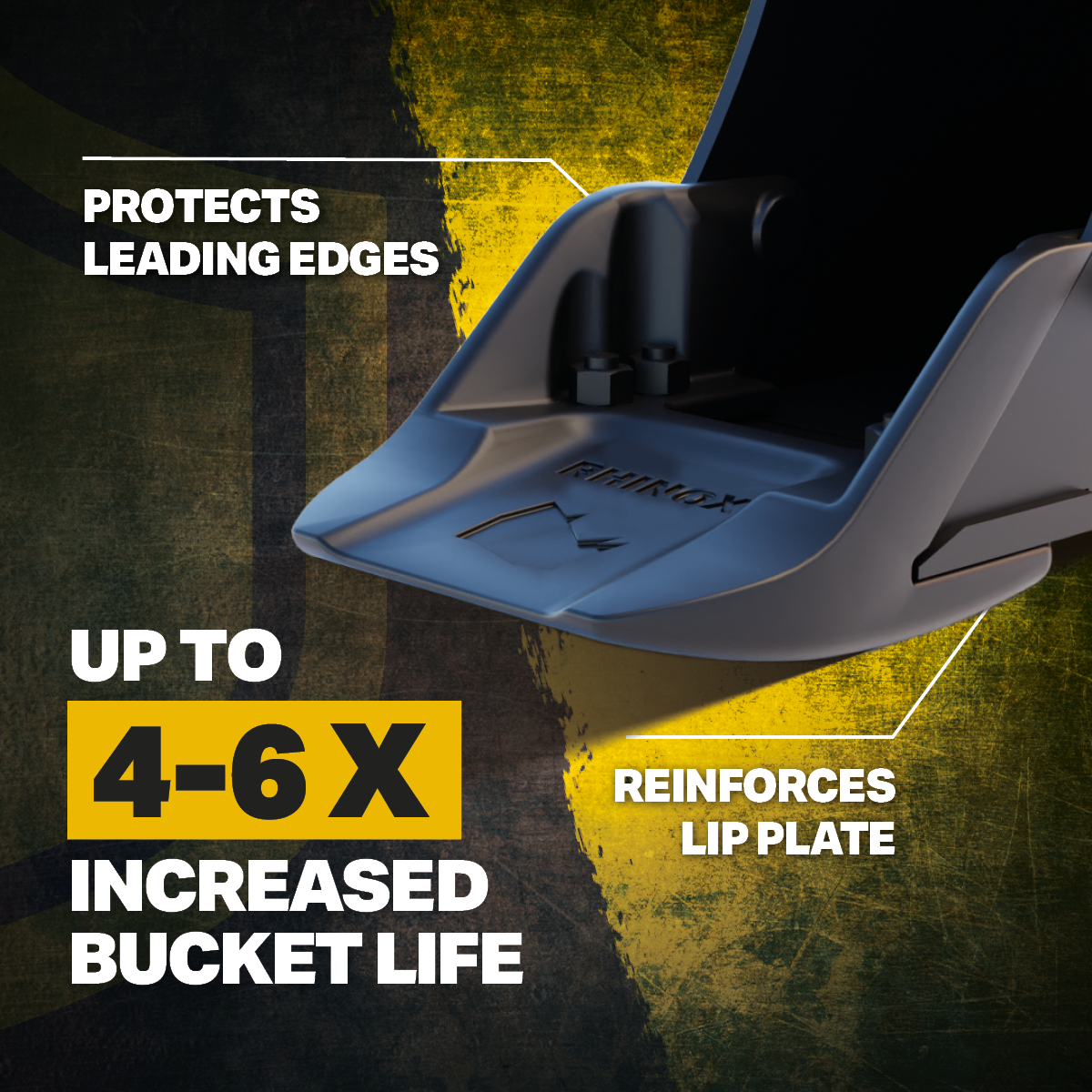 JCB 8060 Utility Bucket with Unitusk Blade - 12" / 300mm Infographic 1
